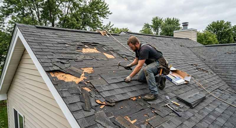Storm Damage Roof Repair in Jamestown, CO