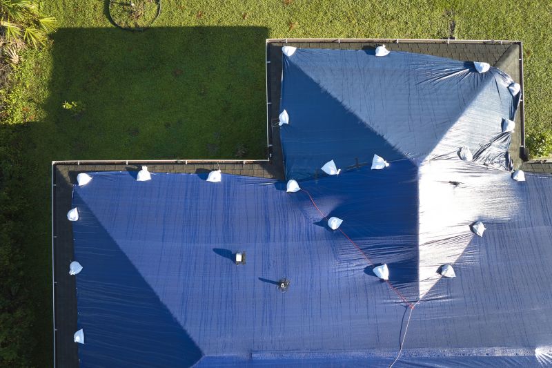Storm Damage Roof Tarping in Broomfield, CO
