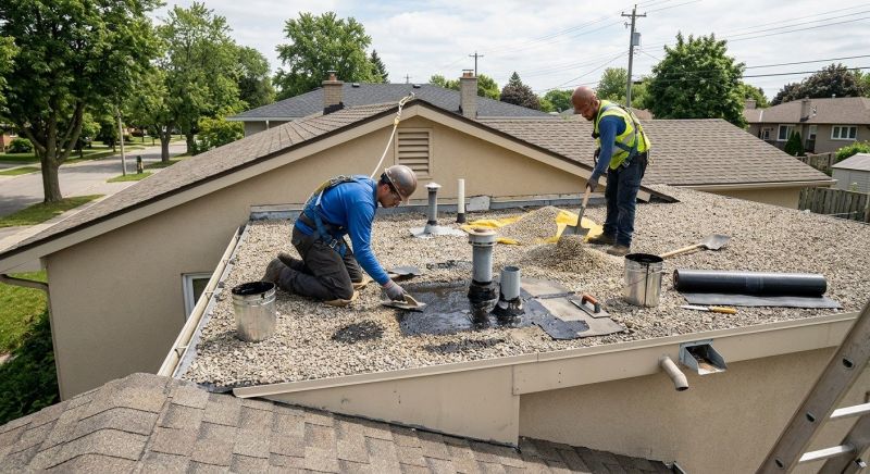 Tar And Gravel Roof Repair in Adams County, CO