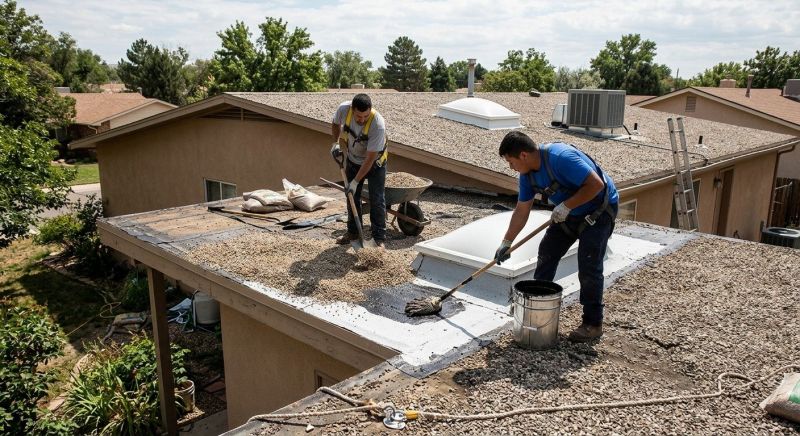Tar And Gravel Roof Repair in Brighton, CO