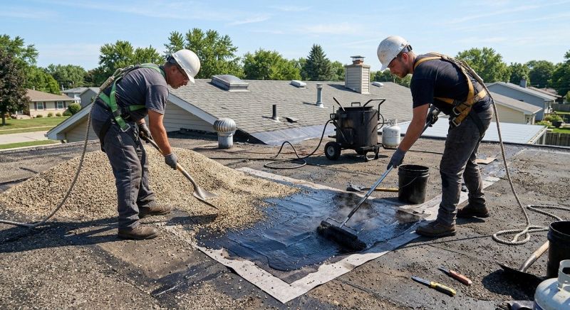 Tar And Gravel Roof Repair in Fort Lupton, CO
