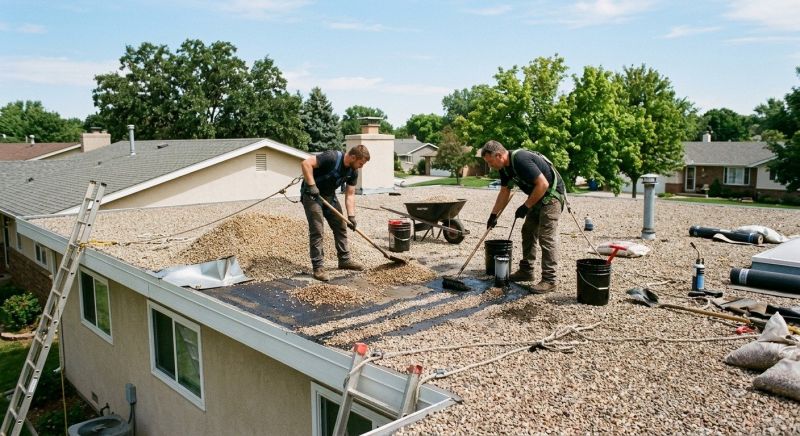 Tar And Gravel Roof Repair in Jefferson County, CO