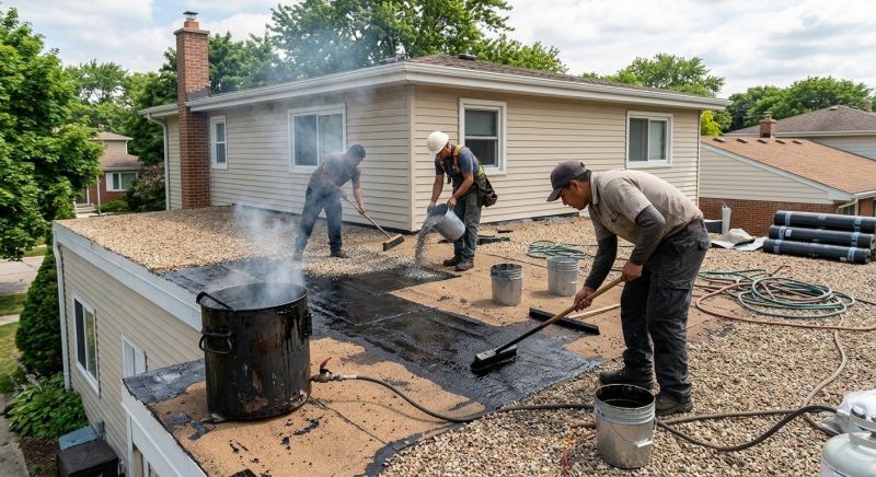 Tar And Gravel Roof Repair in Wheat Ridge, CO