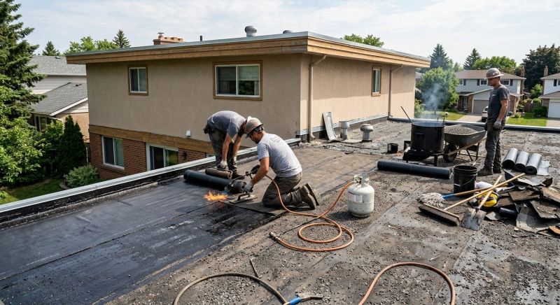 Tar Roof Repair in Brighton, CO