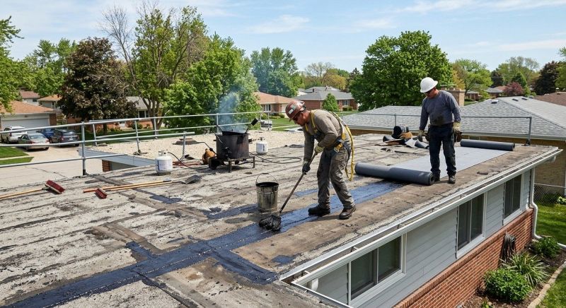 Tar Roof Repair in Firestone, CO