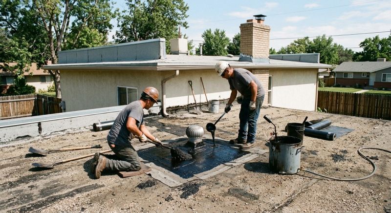 Tar Roof Repair in Wheat Ridge, CO