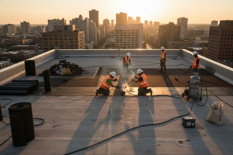 Tar Roof Replacement in Commerce City, CO