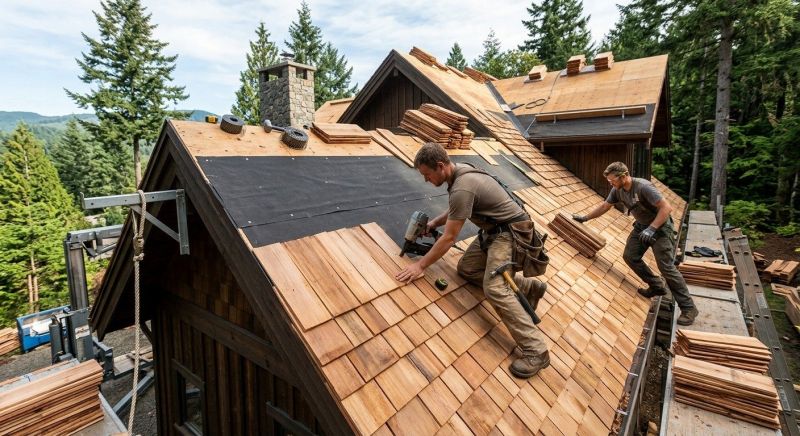 Wood Roofing Installation in Boulder, CO