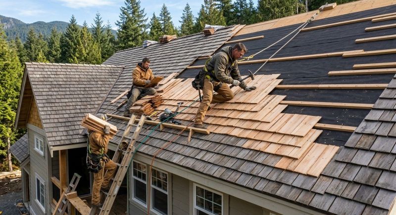 Wood Roofing Installation in Boulder County, CO