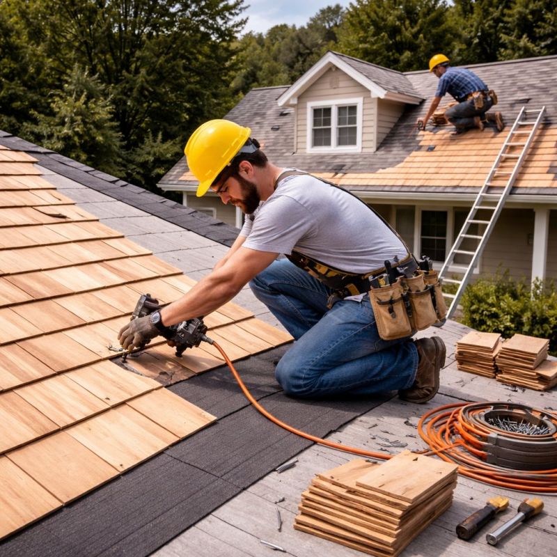 Wood Roofing Installation in Lyons, CO