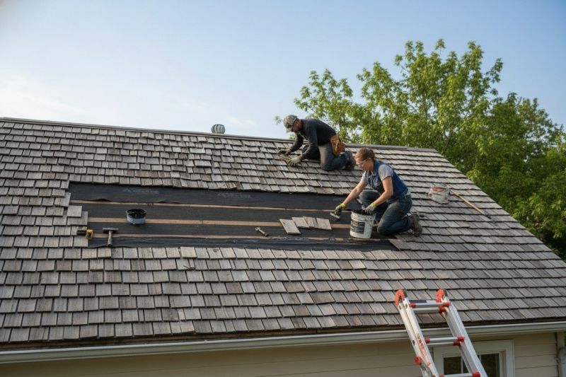 Wood Shake Roof Repair in Louisville, CO