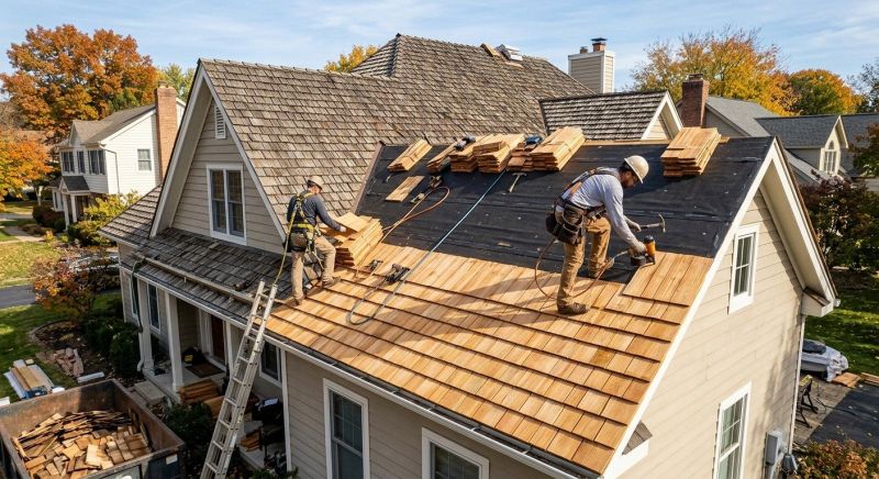 Wood Shake Roof Replacement in Nederland, CO