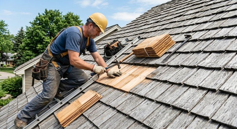 Wood Shingles Repair in Aurora, CO