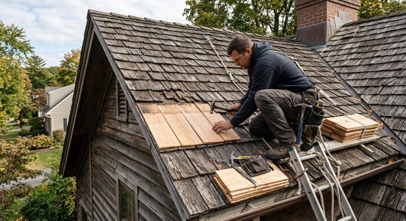 Wood Shingles Repair in Jamestown, CO